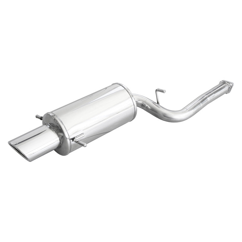 InoXcar, Sportsudstødning, passer til Subaru Impreza 4WD 2.0 WRX 2001- 150x105mm