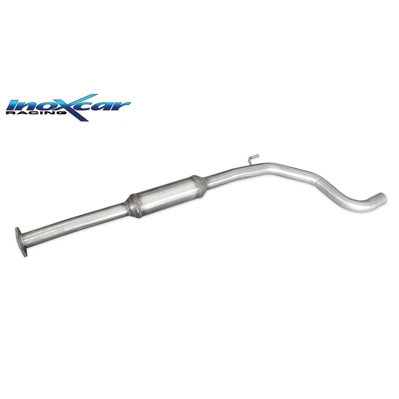 InoXcar, Mellem potte, passer til Fiat Punto EVO 1.4T MultiAir 165hp 2010- Ø60mm