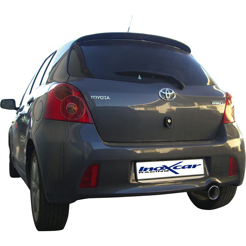 InoXcar, Sportsudstødning, passer til Toyota Yaris II 1.8TS (133HP) 2006- 102mm