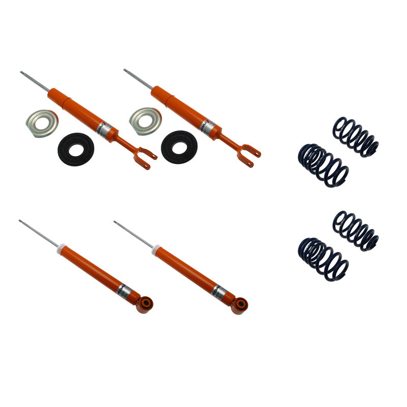 Koni, Str.T kit. passer til Audi A4 (B6/B7/8E) Sedan/Avant Quattro 2000-2007 - 45/45mm - FA-Weight 1141kg- (1120-3682)
