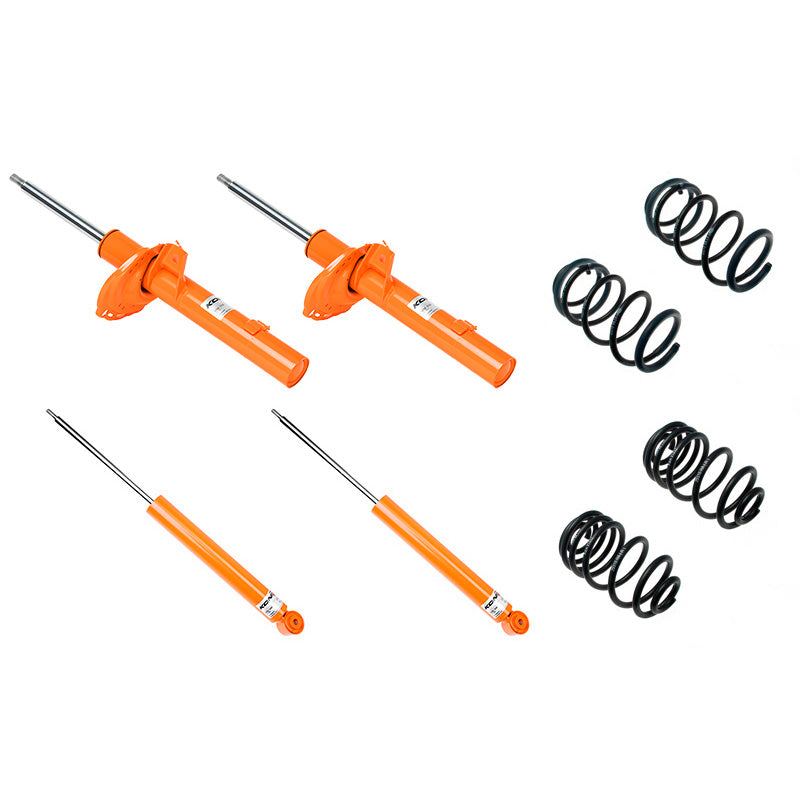 Koni, Str.T kit. passer til Seat Leon 5F & Golf VII 50mm original struts & multi-link rear / Foraksel weight from 931 up to 1010kg (35mm) (1120-8431)