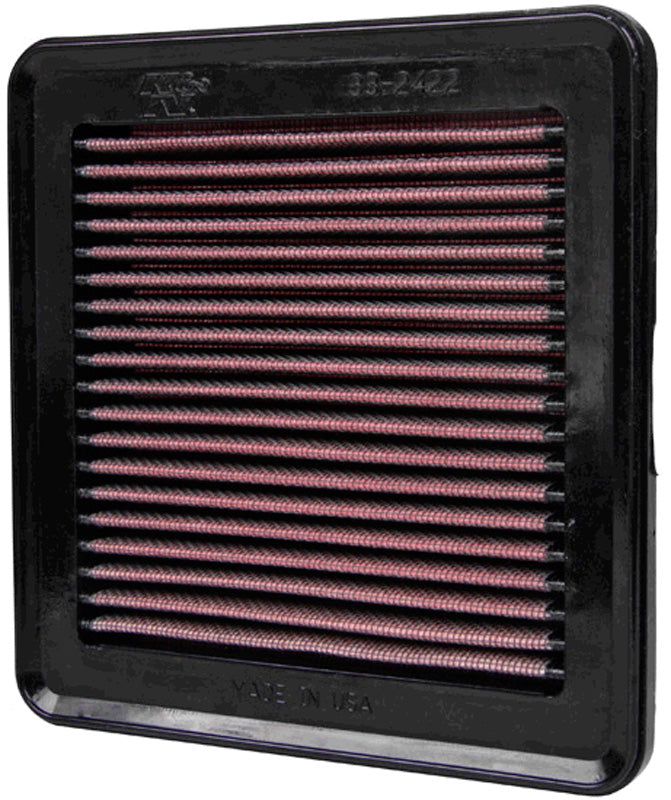 K&N, Panelfilter, passer til Honda Jazz 1.3/1.4/1.5 (2009-2015) & Civic X 1.0 (2017-)