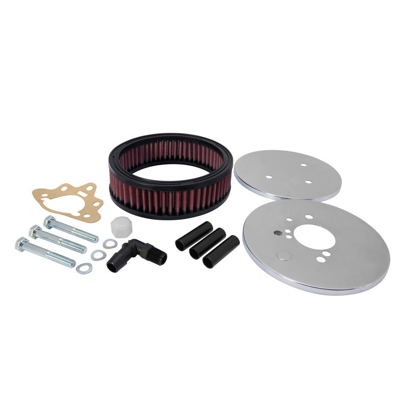 K&N Custom Racing Assembly Round, passer til Stromberg 175 CD, Centre Hole, diameter 150 mm, Assembly height 47mm (56-1620)
