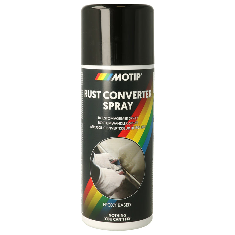 Motip, Rust Konverter Spray, Amber, 400ml