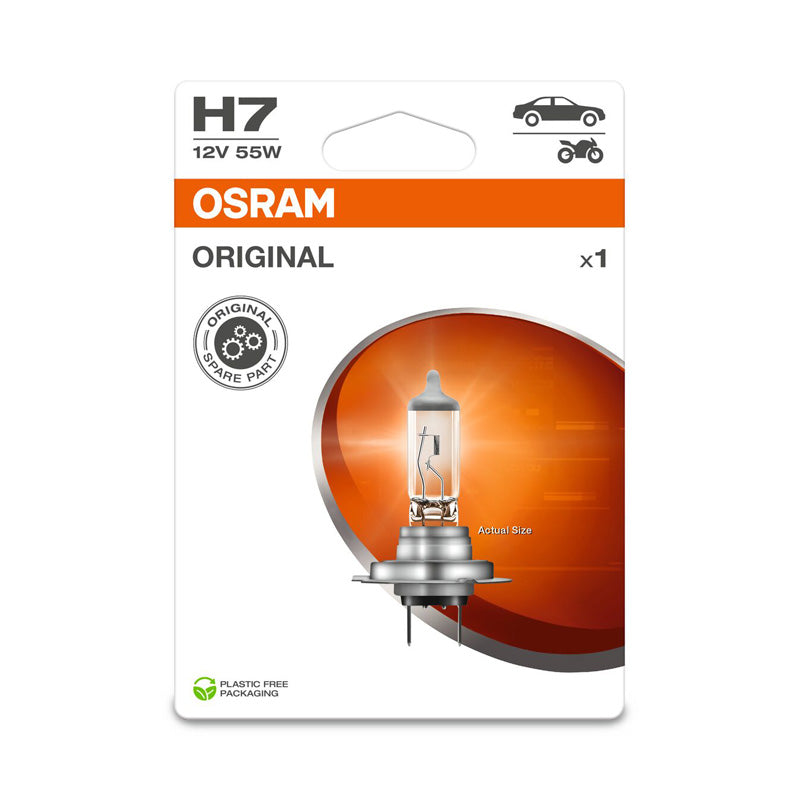 Osram, Original Halogenpære, H7 - 12V/55W, Enkeltstyk