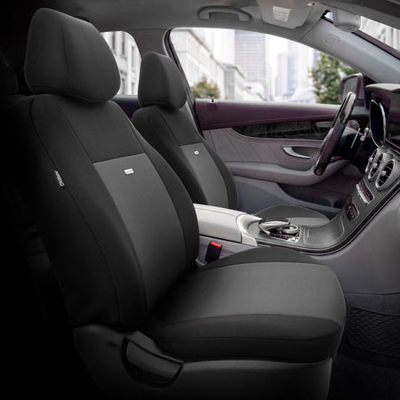 otoM, Sædeovertræk, 'SelectedFit Flex', sort, 10-dele, passer til sideairbags