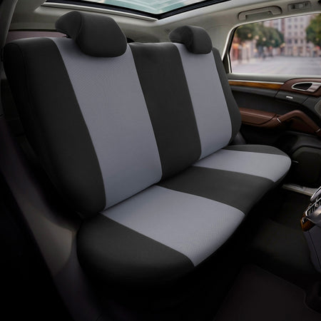 otoM, Sædeovertræk, 'SelectedFit One' Sort/Grå, 10-stykker, passer til Biler med Side-Airbags
