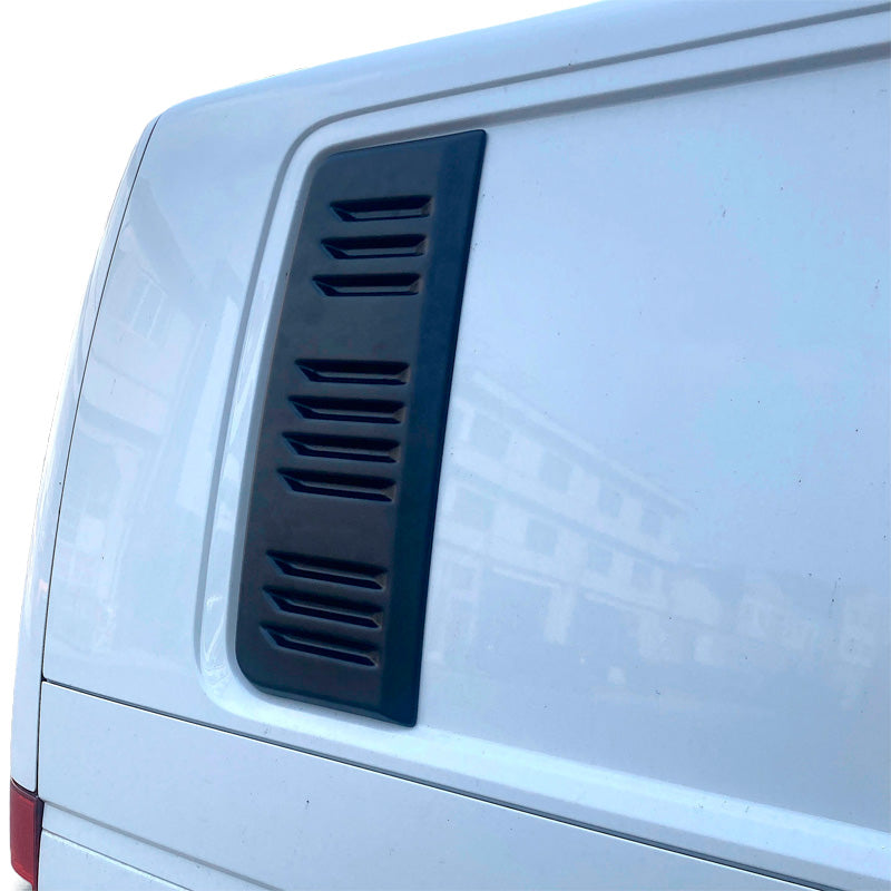 OneWay, Luftventiler, Mat Sort, Passer til Volkswagen Transporter T5.1/T6/T6.1 2010-2022, 2-pak