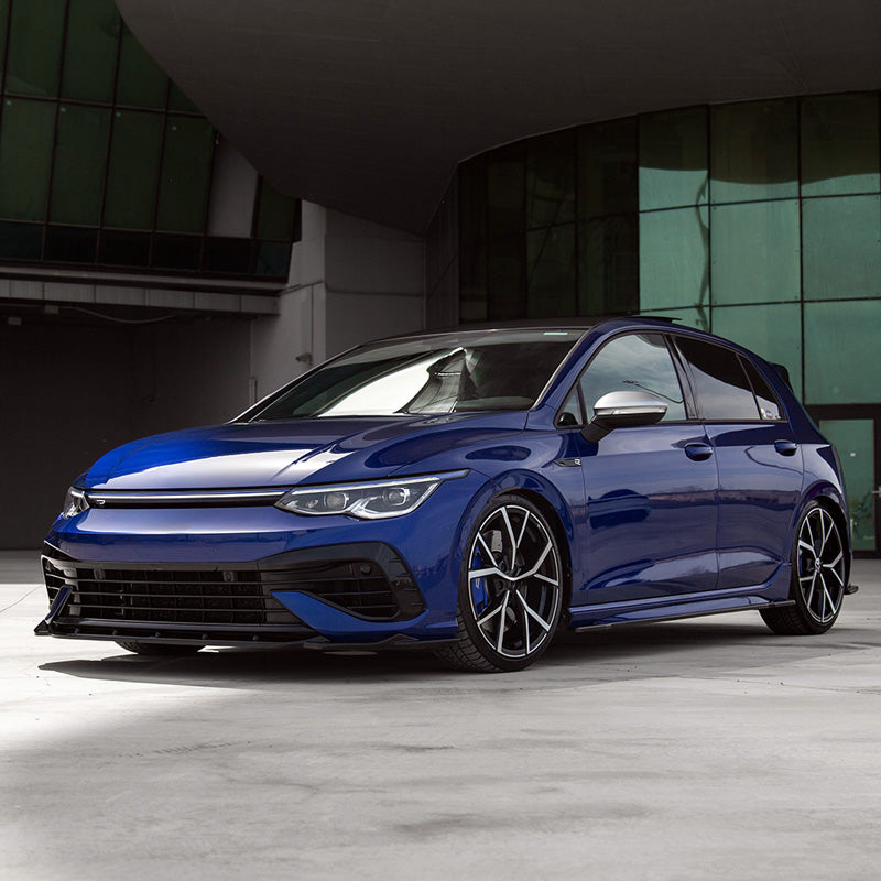 OneWay, Komplet karosserisæt, Blank sort, passer til Volkswagen Golf VIII HB R (2020-)