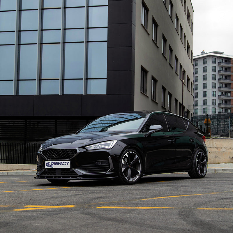 OneWay, Komplet bodykit, Blank sort, passer til Cupra Leon MK1 HB (2020-2024)