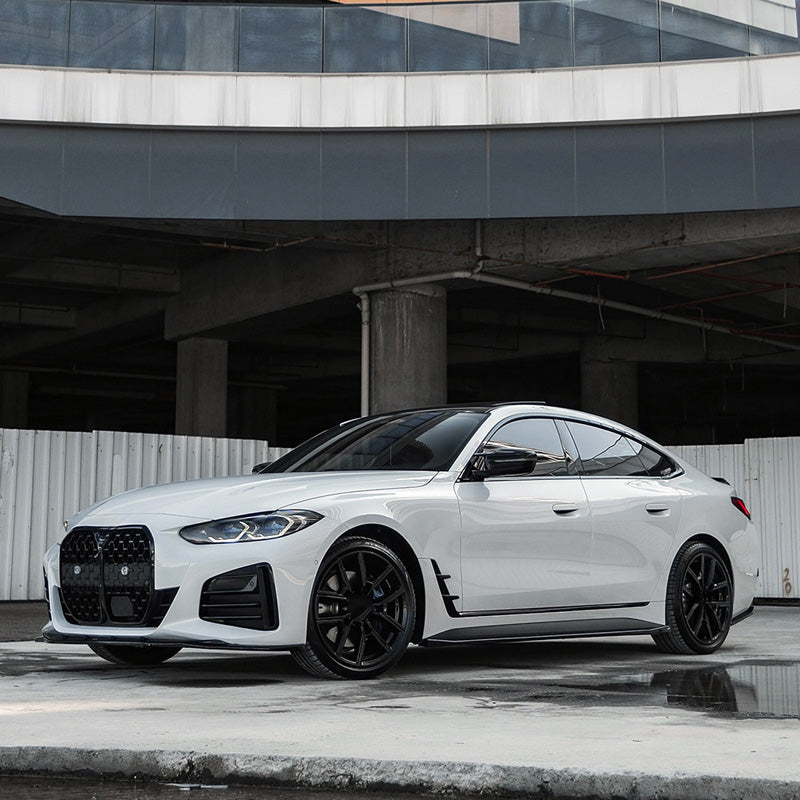 OneWay, Komplet bodykit, Gloss sort, passer til BMW 4-Serie G26 M-Pack/M440i (2021-)