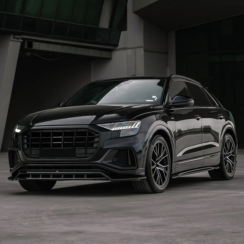 OneWay, Komplet body kit, Glanssort, passer til Audi Q8 S-Line & SQ8 MK1 (2018-2023)