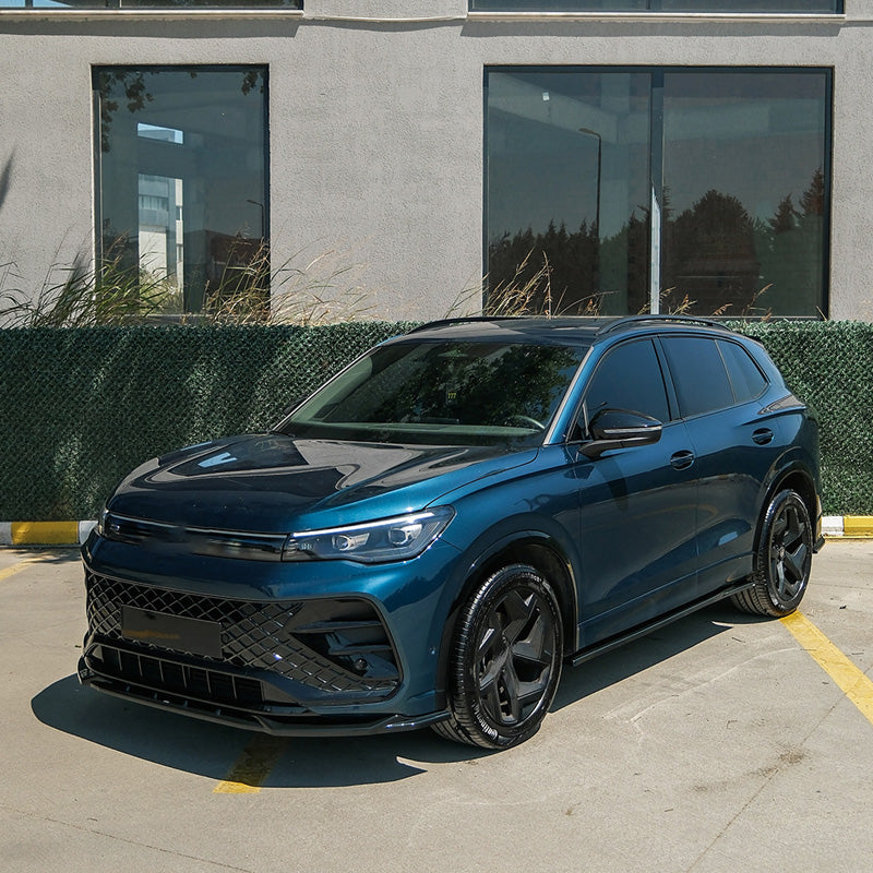 OneWay, Komplet body kit, Blank sort, passer til Volkswagen Tiguan III (CT1) R-Line (2024-)