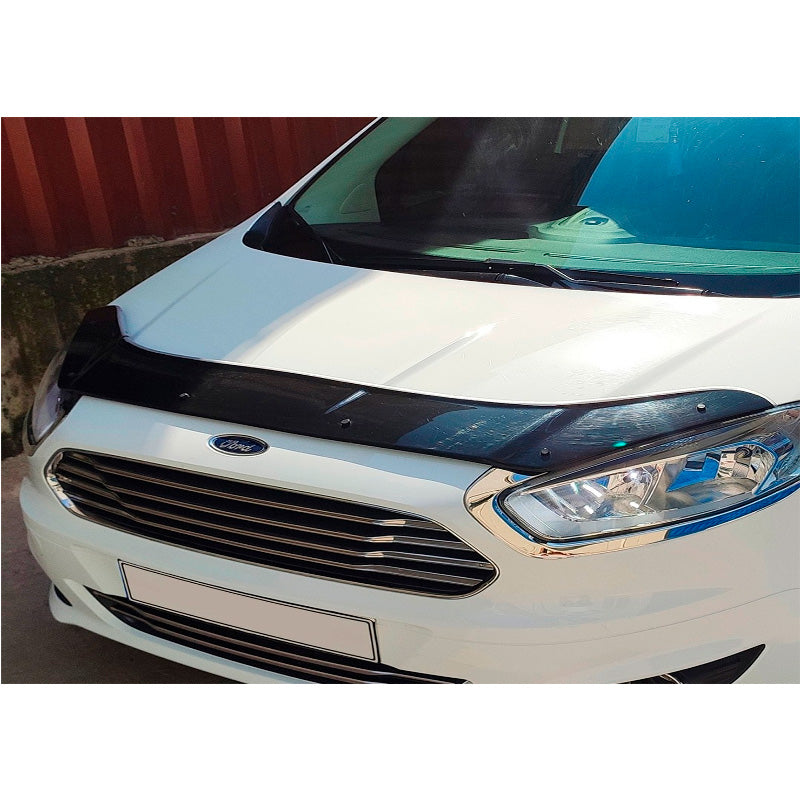 OneWay, Motorhjelmbeskytter, Glanssort, Passer til Ford Transit Courier 2014-2019