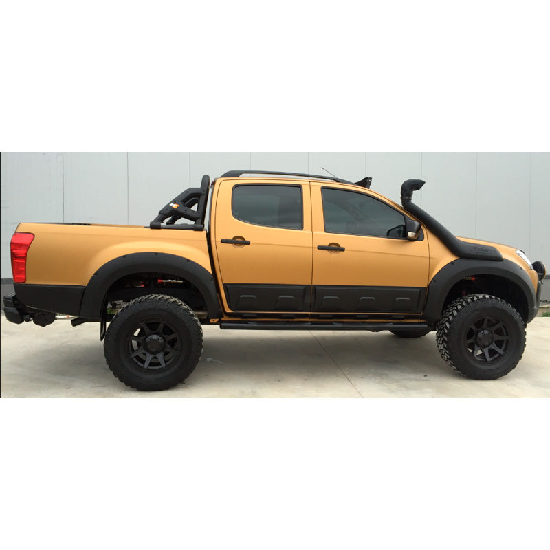 OneWay, Fender Flares sæt, Matt sort, Passer til Isuzu D-Max II 2012-2019 – 4 dele