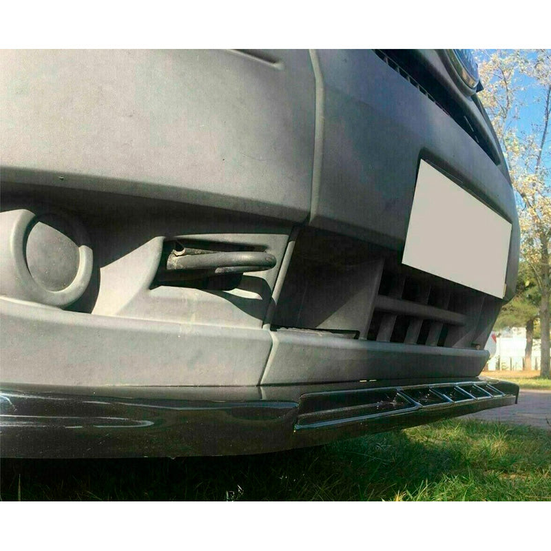 OneWay, Frontspoiler, Glanssort, Passer til Ford Transit MK7 (2006-2014)