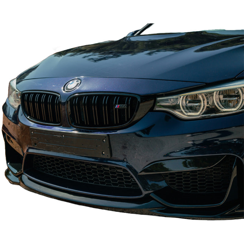 OneWay, Frontspoiler, Glossy sort, Passer til BMW M3 F80 (2014-2018) & M4 F82 (2014-2021)