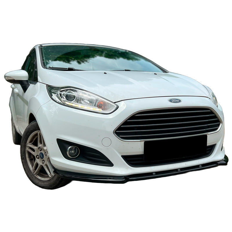 OneWay, Frontspoiler, Glossy Sort, Passer til Ford Fiesta MK7 Facelift (2012-2017)