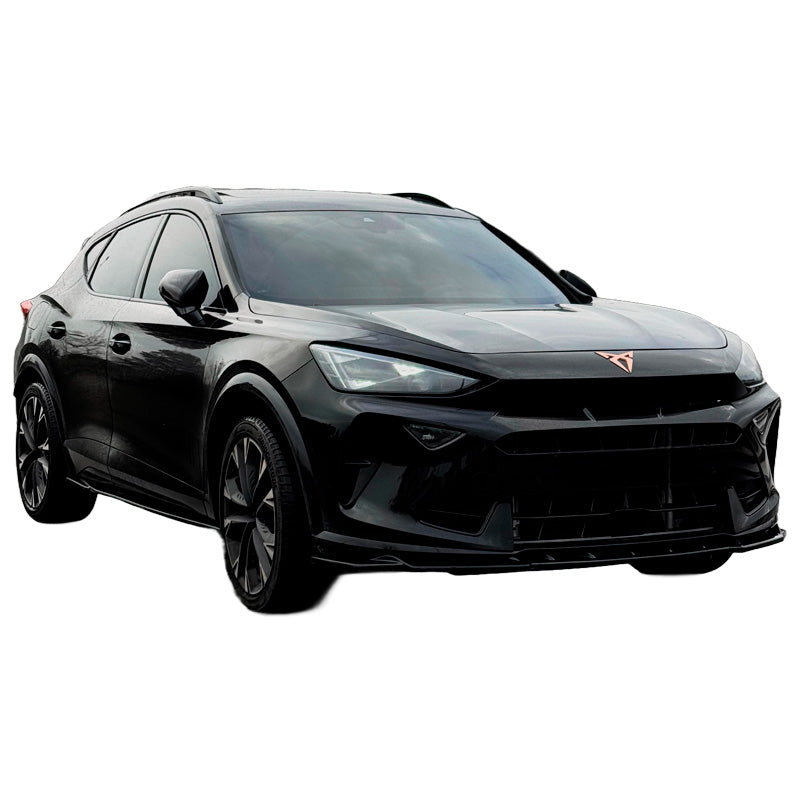 OneWay, Frontspoiler, Glossy Sort, Passer til Cupra Formentor Facelift 2024-, 'Elegance'