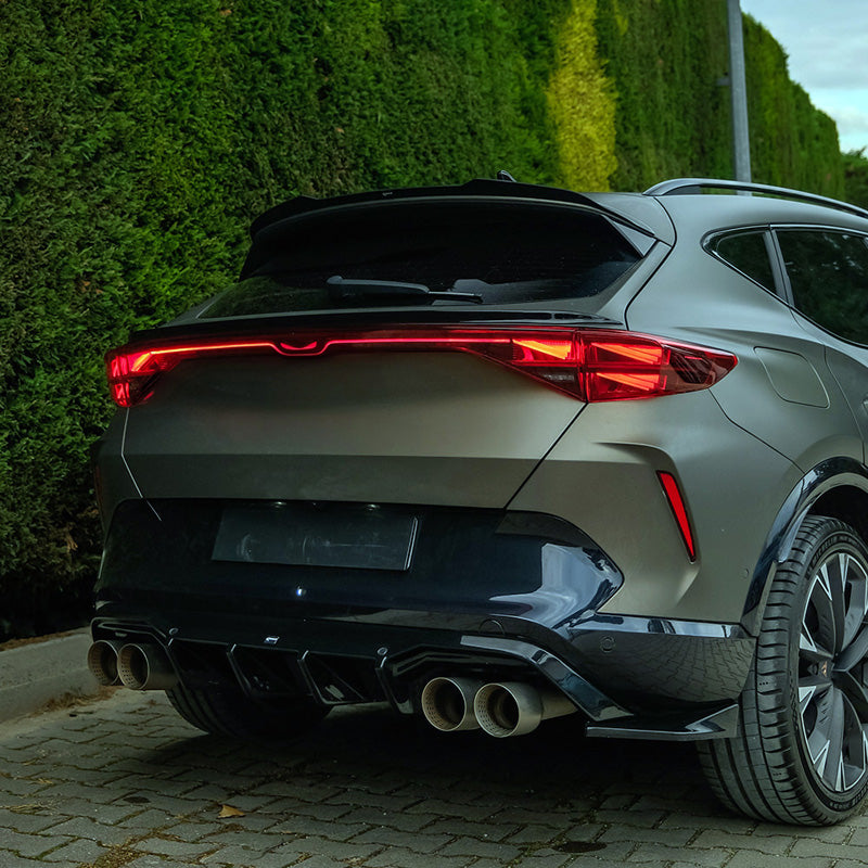 OneWay, Underlæbe, Gloss Sort, passer til Cupra Formentor Facelift 2024- ekskl. VZ5 - Version 2