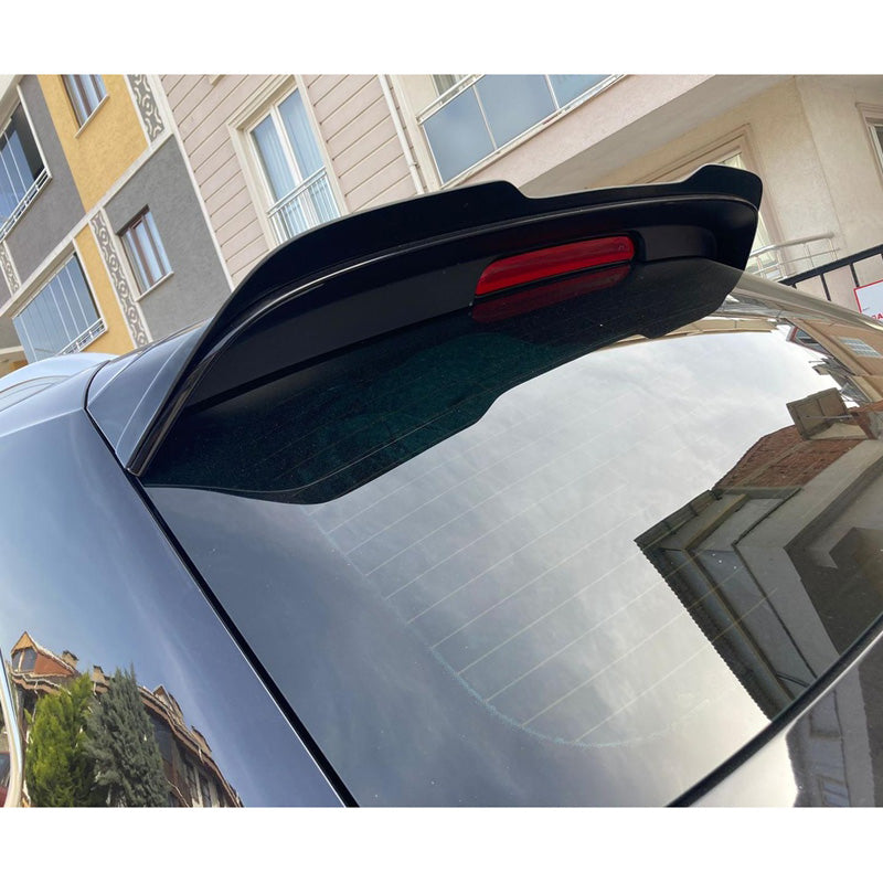 OneWay, Tagspoiler Cap, Glanssort, Passer til Volkswagen Tiguan II R-Line (2016-2020), Version 2