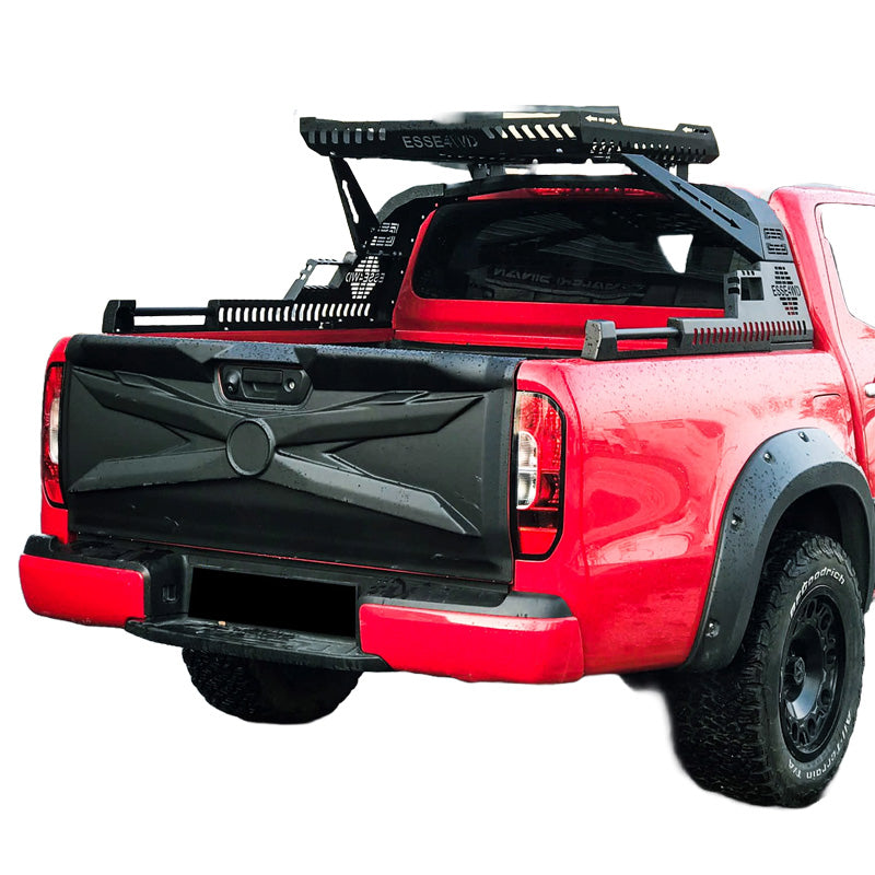 OneWay, Bagklapbeskytter, Mat Sort, Passer til Mercedes X-Class W470 (2017-), 'Premium'