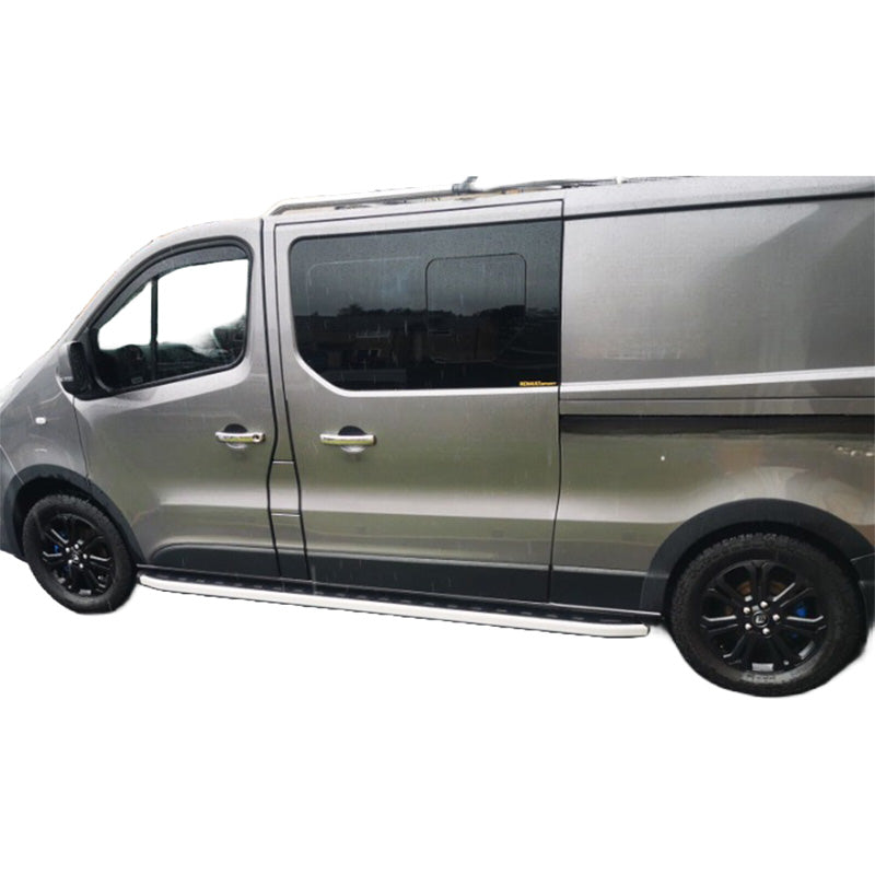 OneWay, Skærmkanter, ABS plast, Matt sort, Passer til Renault Trafic 2014- & Opel Vivaro 2014-2018, 10 dele