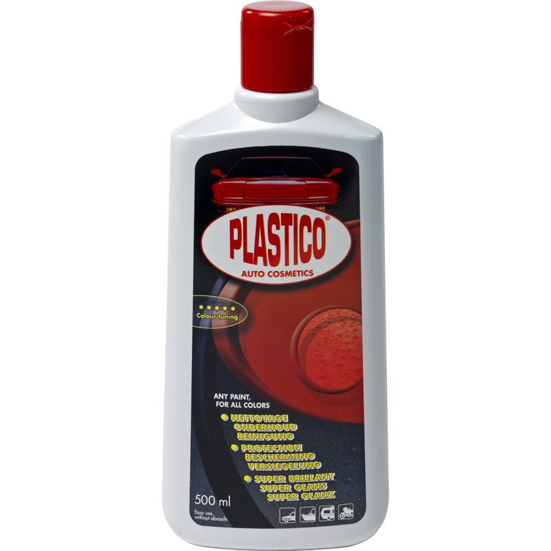 Plastico, Polymer Voksflaske - 500 ml