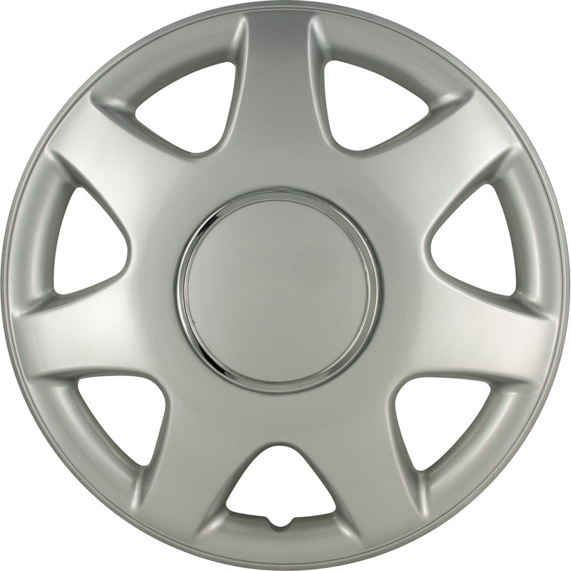 AutoStyle, Hjulkapsler, 4stk, Florida 14-tommer silver