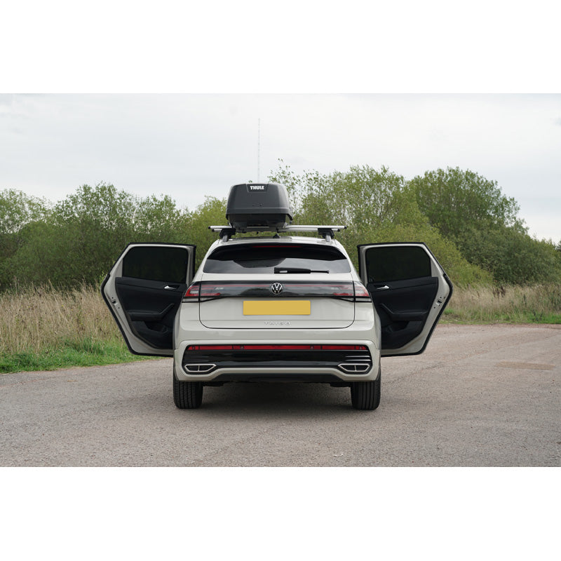 Car Shades, Solgardin, bagdøre, 4-styk, passer til Volkswagen Taigo (CS1) (2021-)