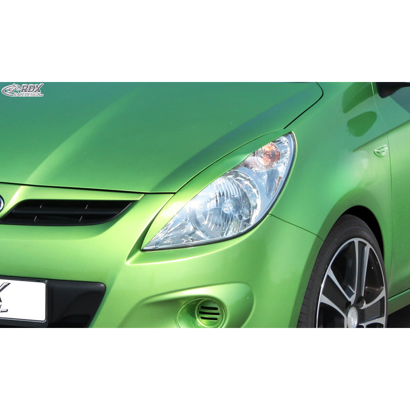 RDX Racedesign, Øjenskygger, passer til Hyundai i20 PB/PBT 2008-2012 (ABS)