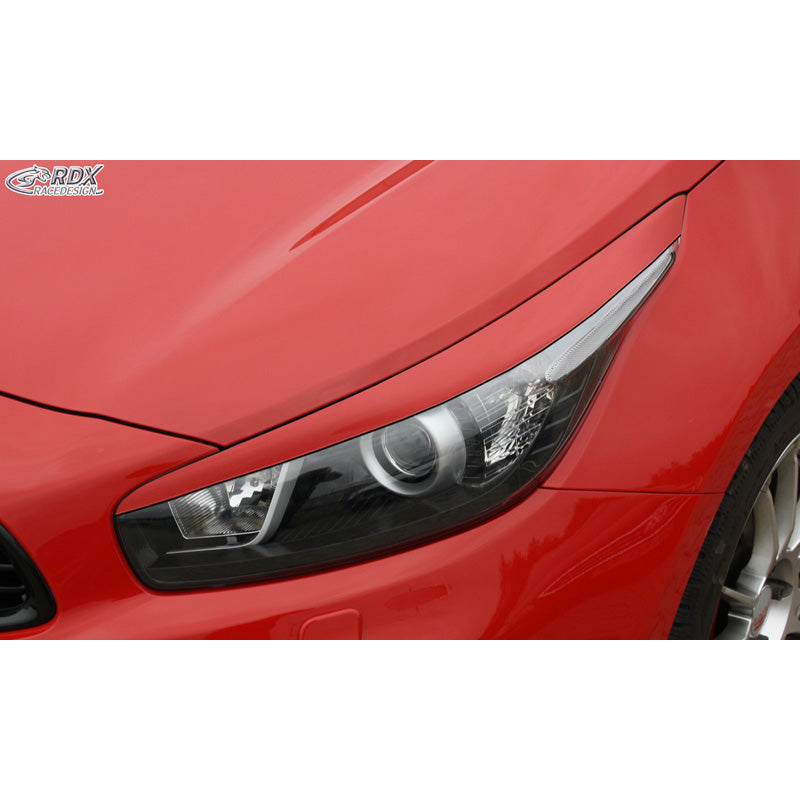 RDX Racedesign, Øjenskygger, passer til Kia Cee'd & Pro Cee'd JD 2012- (ABS)