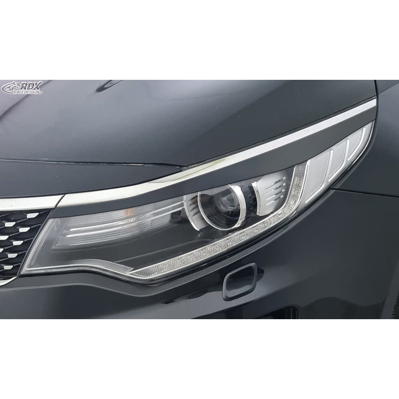 RDX Racedesign, Øjenskygger, passer til Kia Optima (JF) 2015- (ABS)