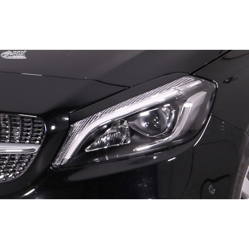 RDX Racedesign, Øjenskygger, passer til Mercedes A-Class (W176) 2012-2019 (ABS)