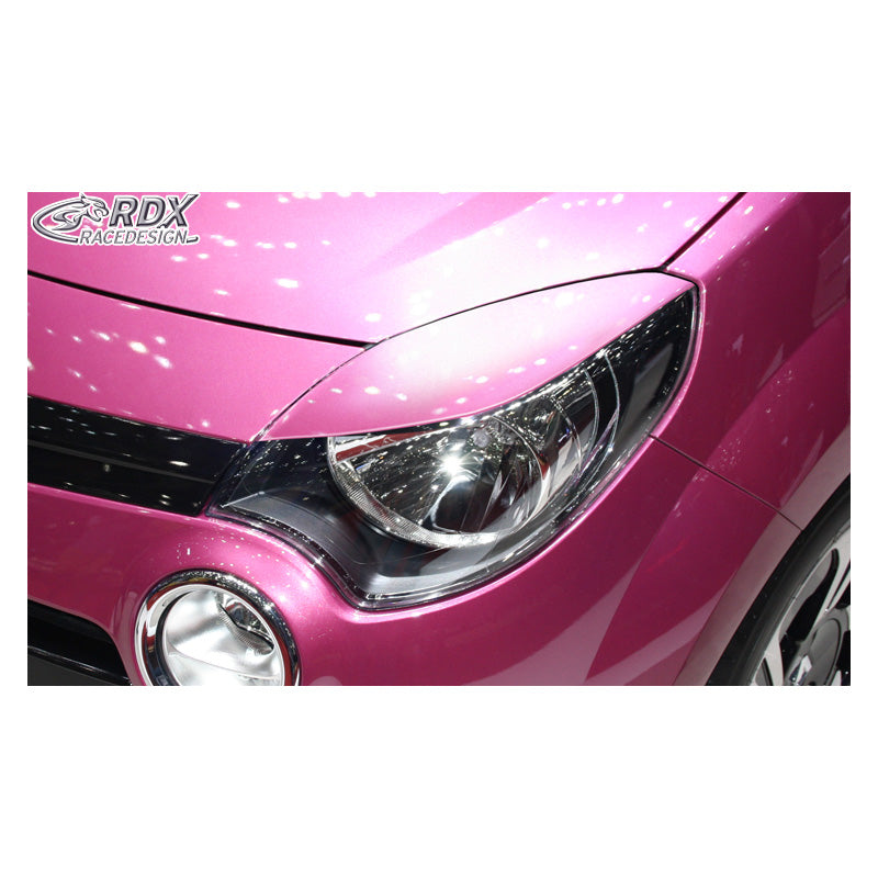 RDX Racedesign, Øjenskygger, passer til Renault Twingo II Facelift 2012-2014 (ABS)