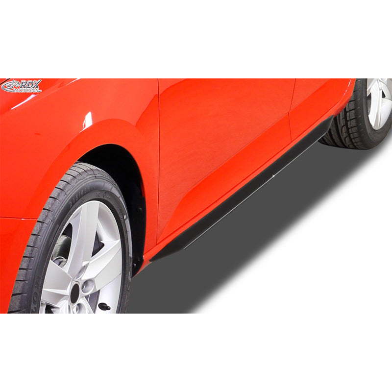 RDX Racedesign, Sideskørter 'Slim', passer til Audi A6 (4F) Sedan/Avant 2005-2011 (ABS glossy black)