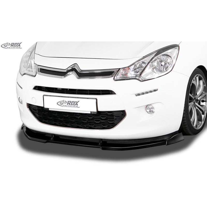 RDX Racedesign, Front spoiler Vario-X, passer til Citroën C3 2013-2016 (PU)
