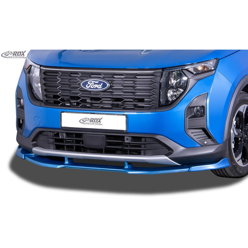 RDX, Frontspoiler Vario-X, polyurethan, passer til Ford Transit Courier (2023-) & Tourneo Courier (2023-)