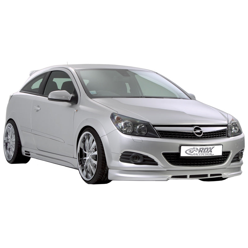 RDX Racedesign, Frontspoiler, Ubehandlet ABS, Passer til Opel Astra H GTC