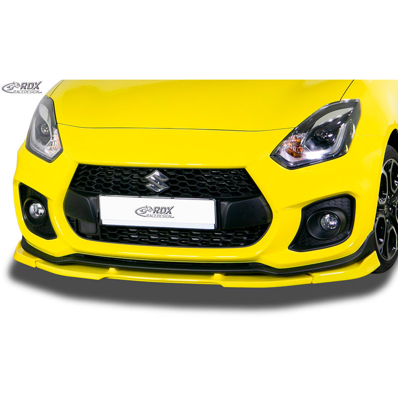 RDX Racedesign, Front spoiler Vario-X, passer til Suzuki Swift IV Sport (RZ/AZ) 2018- (PU)