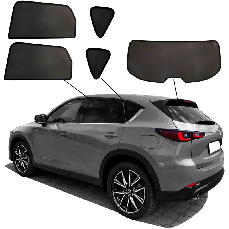 SunClip, Solgardiner & Privatlivsbeskyttelse, passer til Mazda CX-5 II (KF) (2017-)