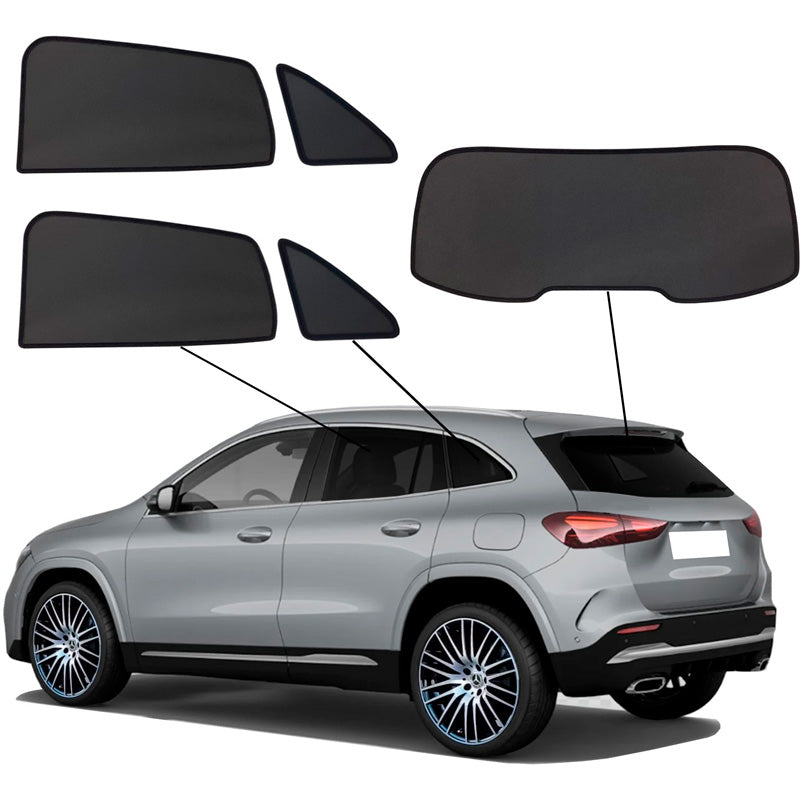 SunClip, Solgardin & Privatlivsbeskyttelse, passer til Mercedes GLA (H247) 2020- & EQA (H243) 2021-