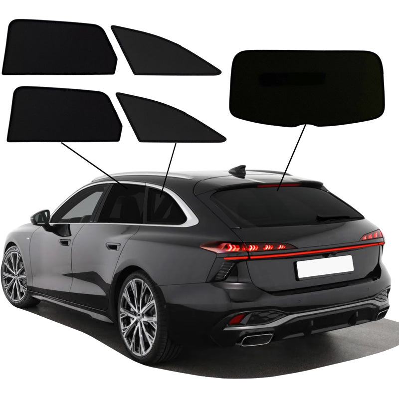 SunClip, Solgardin & Solskærm, passer til Audi A6 (C9) Avant (2025-) excl. E-Tron