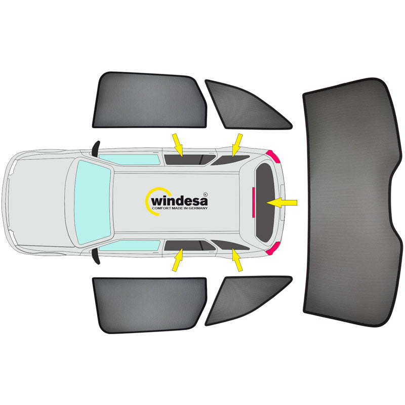 SunClip, Solgardin, passer til Audi A6 e-tron Avant (GH5) (2024-)