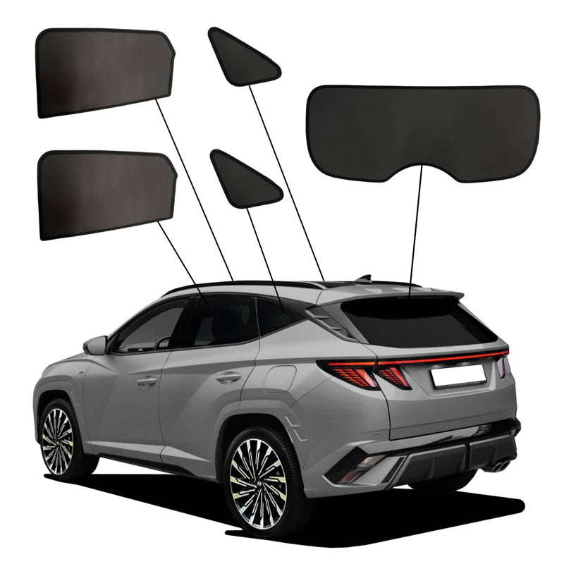 SunClip, Solgardin & Solskærm, passer til Hyundai Tucson (NX4E) (2020-)
