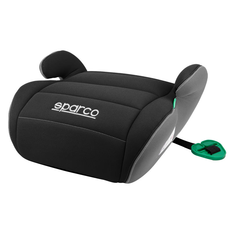 Sparco, Booster Sæde F100KI - Sort/Grå - i-Size 125-150cm