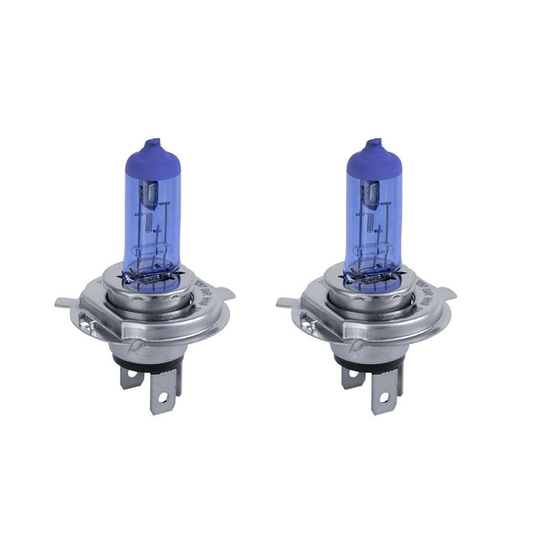 Simoni Racing, Halogenpærer 'Blue Ice Racing' H19 - 4200K - 12V/60-55W - Sæt af 2 stk. ECE-R37