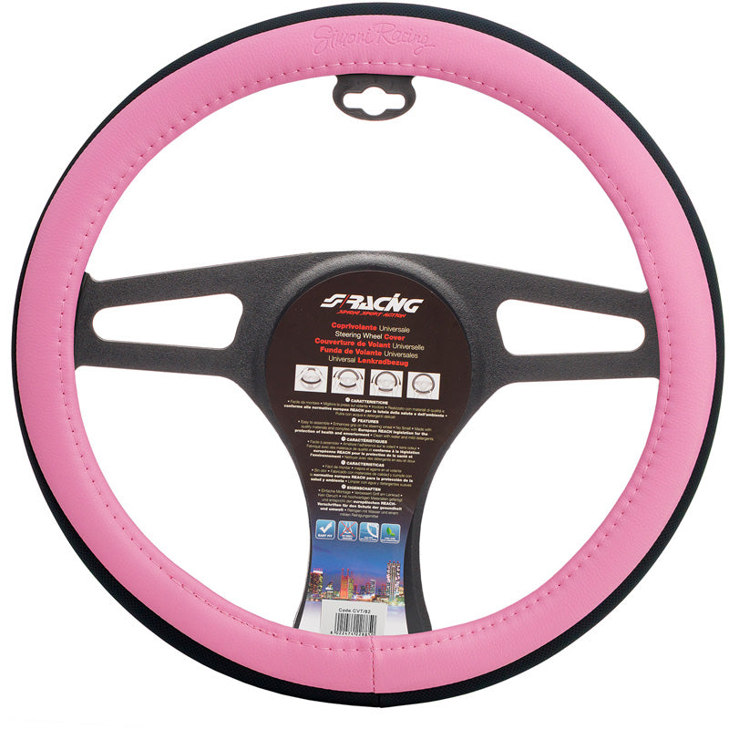 Simoni Racing, Ratmuffe, Candy Pink, Ecoleather - Pink/Sort, 37-39cm