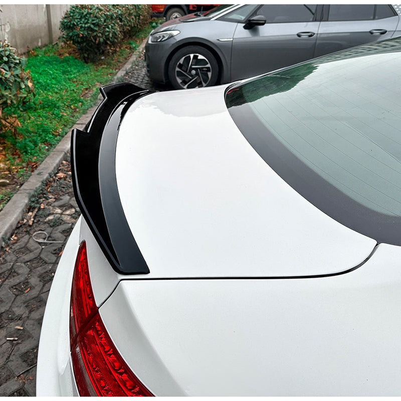 AutoStyle, Bagspoiler, ABS Blank Sort, passer til Audi A5 (8T) Coupe/Cabrio (2007-2016)