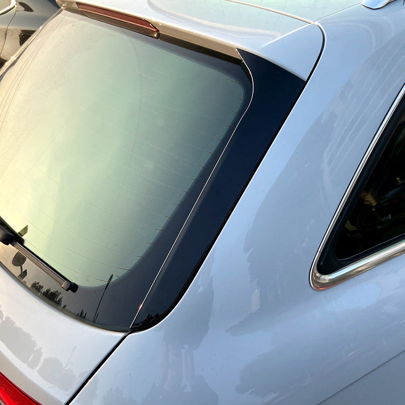 AutoStyle, Bagrude side spoilere, Glossy Black, Passer til Audi A4 (B8) Avant/Allroad 2008-2015, ekskl. S-Line